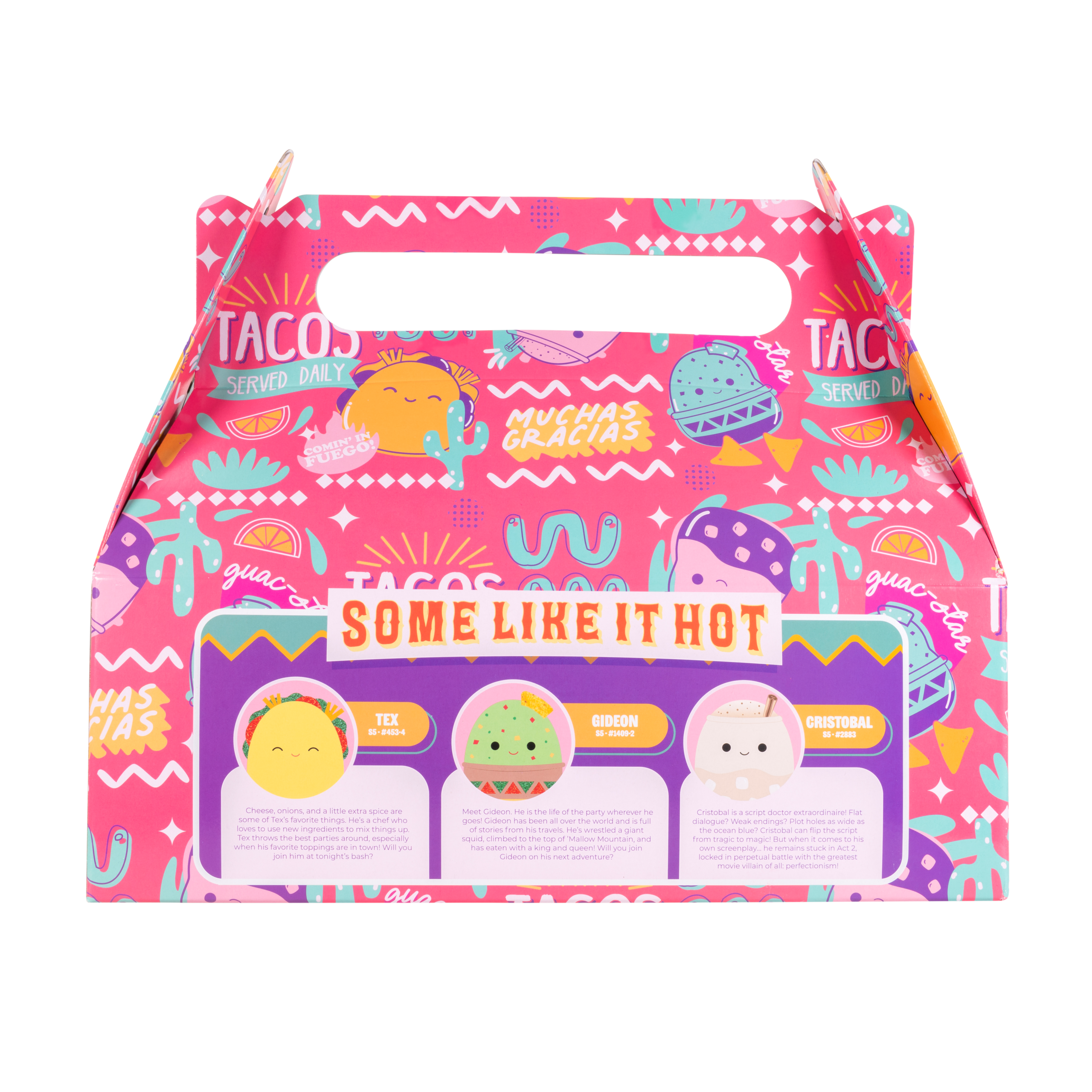 SQCR09180_Little_Plush_5in_Mexican_Food_Combo_Tex_w_Sparkle_Fabric_Gideon_w_Sparkle_Fabric_Cristobal_SDCC_IPB